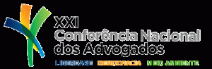 XXI Conferencia Nacional Advogados Logo