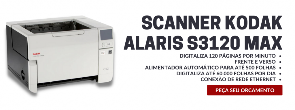 scanner kodak s3120 max - linha s3000 max