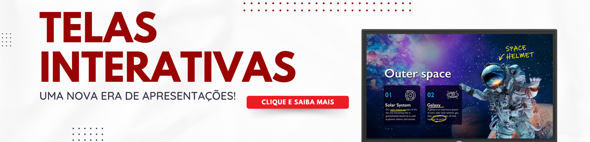 Banner- Tela Interativa