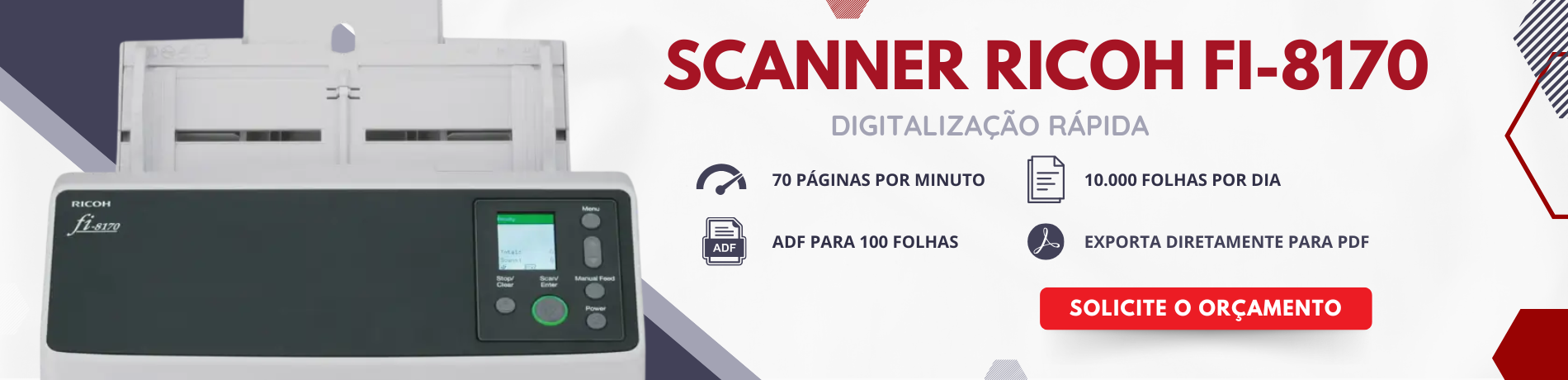 Banner- Scanner Ricoh Fi-8170