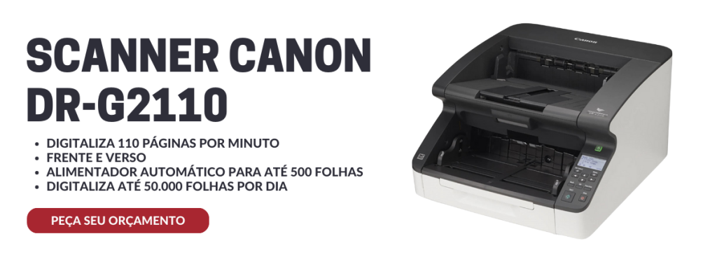 canon dr-g2110 Scanners ideais para usuários com alto volume
