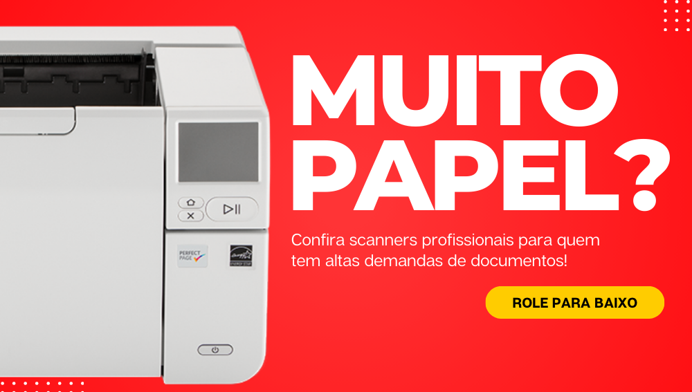 Scanners ideais para usuários que digitalizam muito papel