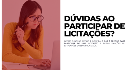 O que é preciso para participar de uma licitação