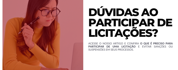 O que é preciso para participar de uma licitação