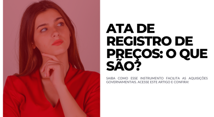 O que é uma Ata de Registro de Preços