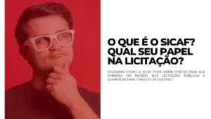 11.11 - O que é o SICAF Qual seu papel na licitação
