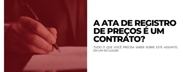A Ata de Registro de Preços é um Contrato Shopscan Distribuidora