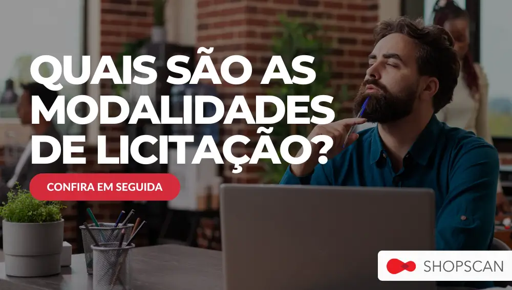 Modalidades de Licitação existentes de acordo com a nova lei de licitação