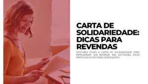 Carta de Solidariedade Dicas para Revendas
