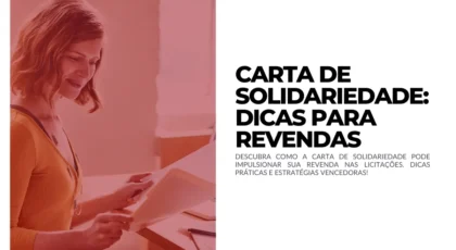 Carta de Solidariedade Dicas para Revendas