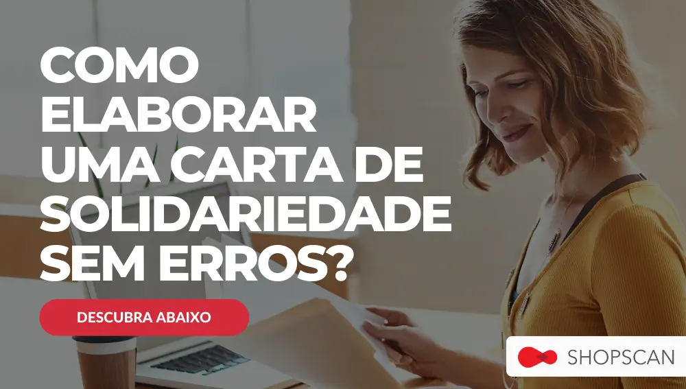 Como elaborar uma Carta de Solidariedade sem erros