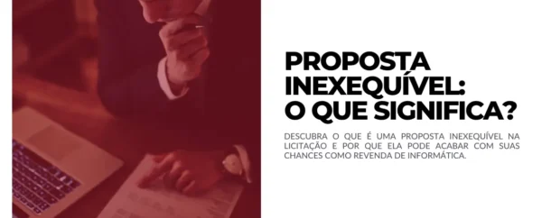 Proposta Inexequível o que significa