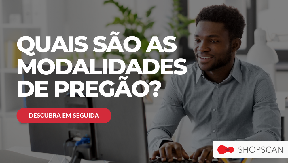 Modalidades de Pregão