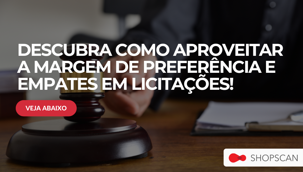 Margem de preferência e empates em licitações